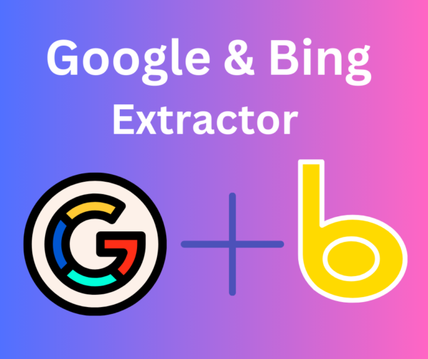 The Google & Bing Extractor is a robust and versatile software tool designed to empower users with the ability to extract valuable data from two of the world's most prominent search engines, Google and Bing. Whether you're a researcher, marketer, or data analyst, this software offers a powerful solution for gathering comprehensive information efficiently and effectively.